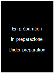 Zone de Texte: En prparation

In preparazione

Under preparation
